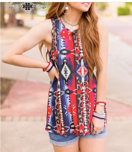 171 INDEPENDENCE WOMAN TANK CRAZY TRAIN