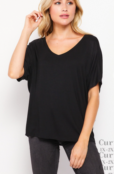 215  BASIC SOLID TOP T10512-RSX BLACK