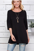 Load image into Gallery viewer, Blumin Apparel ANGEL WINGS LASER CUT DETAIL BACK T6838