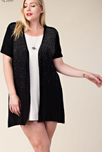 Load image into Gallery viewer, 165 SHORT CARDIGAN WITH STONES VOCAL 16088SCX