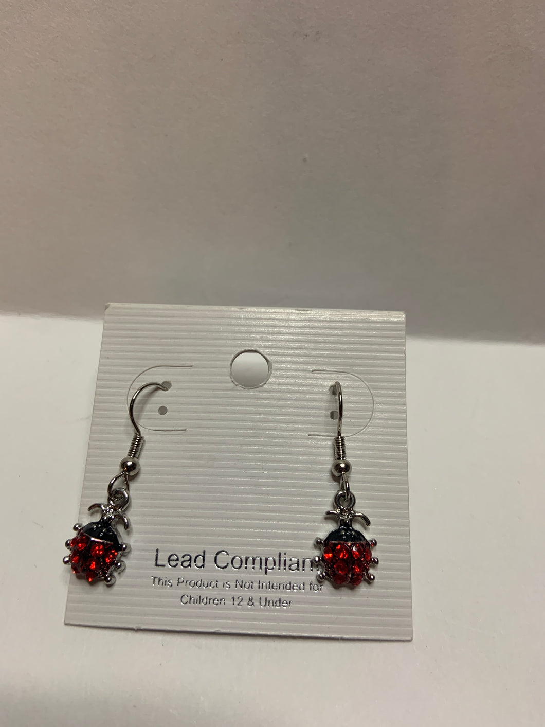Ladybug earrings