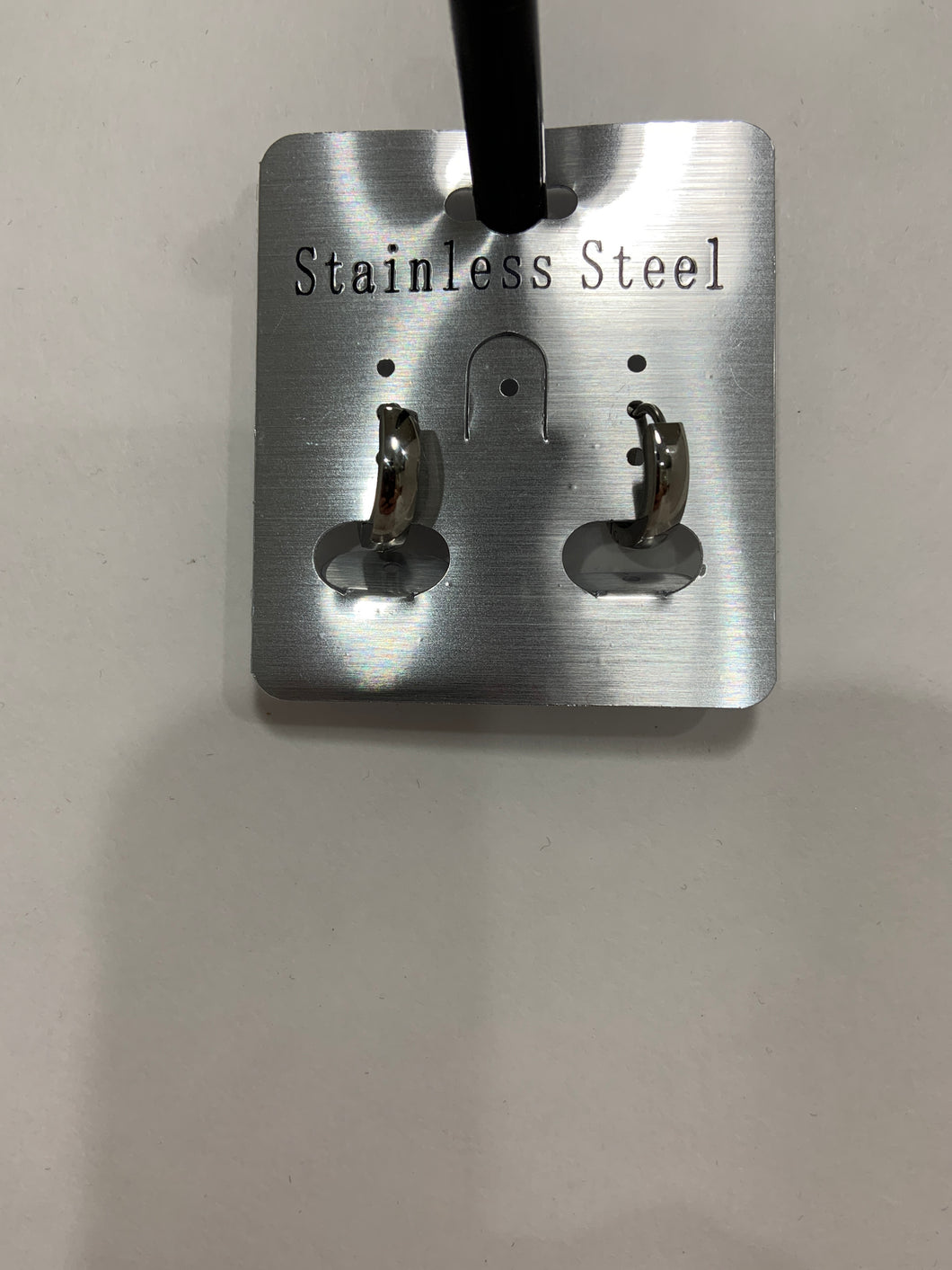 Snap together small hoop earrings