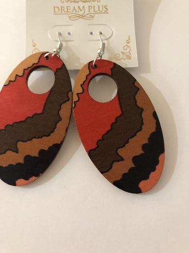 Earrings oval 113