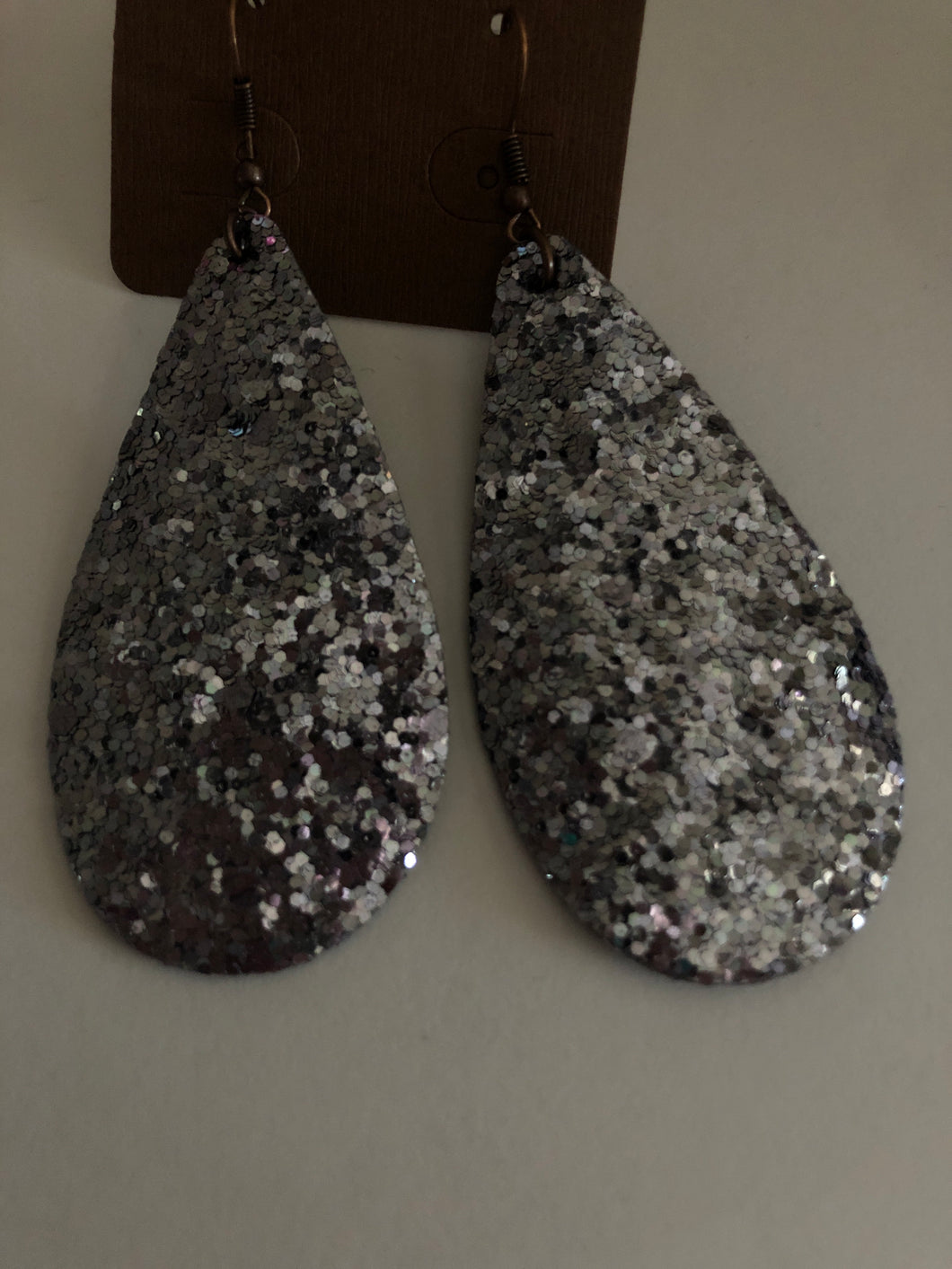 Earrings/ dark bling