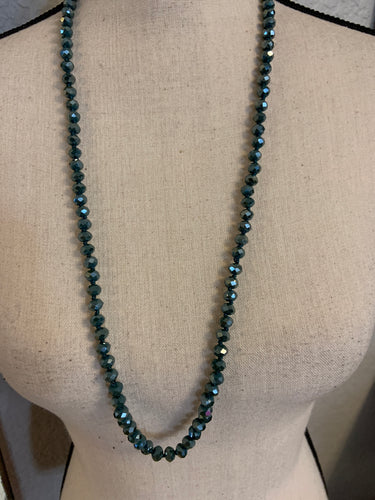 green beads Shorty beads