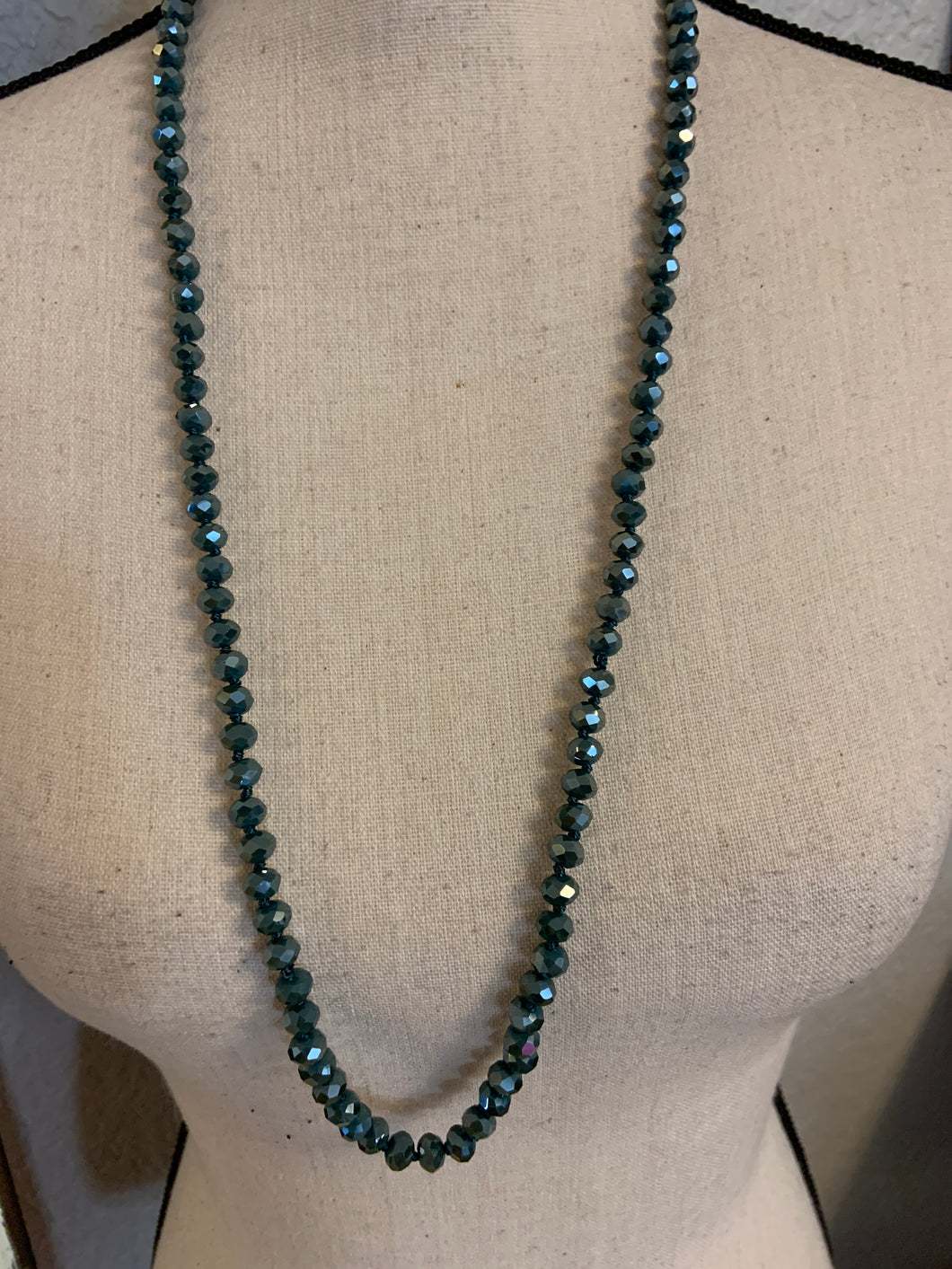 green beads Shorty beads