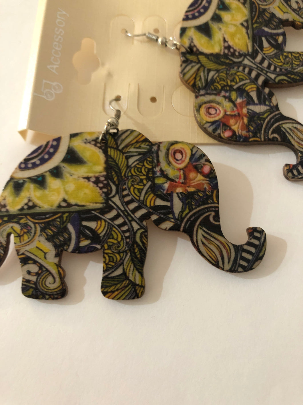 Earrings elephant 116