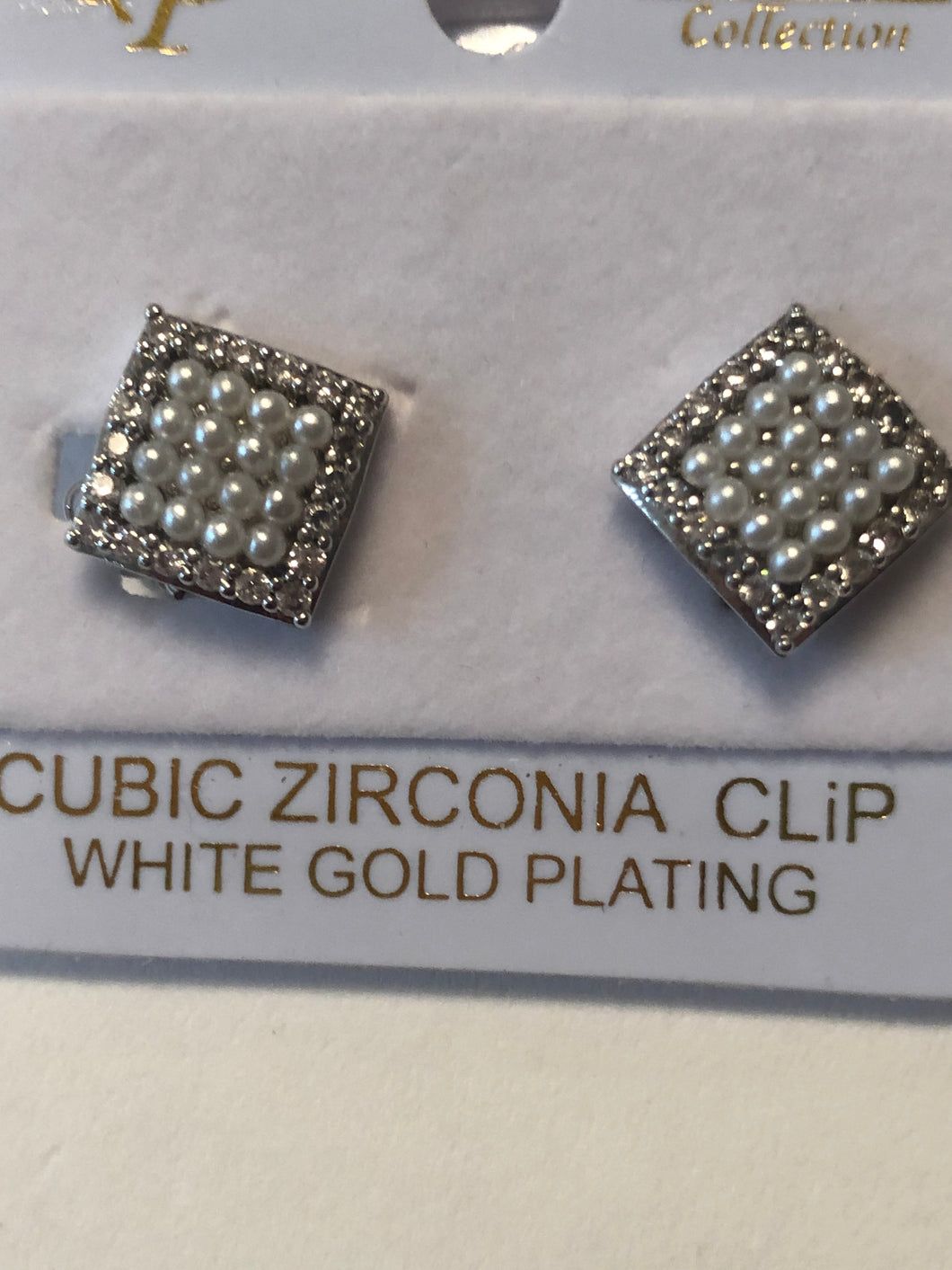 Earrings clip on dainty 114