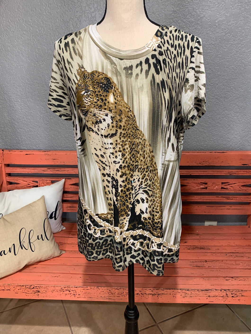 Top animal print 113