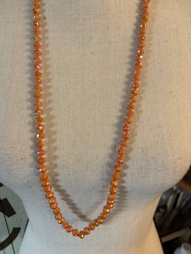 Shorty beads oranges hombre