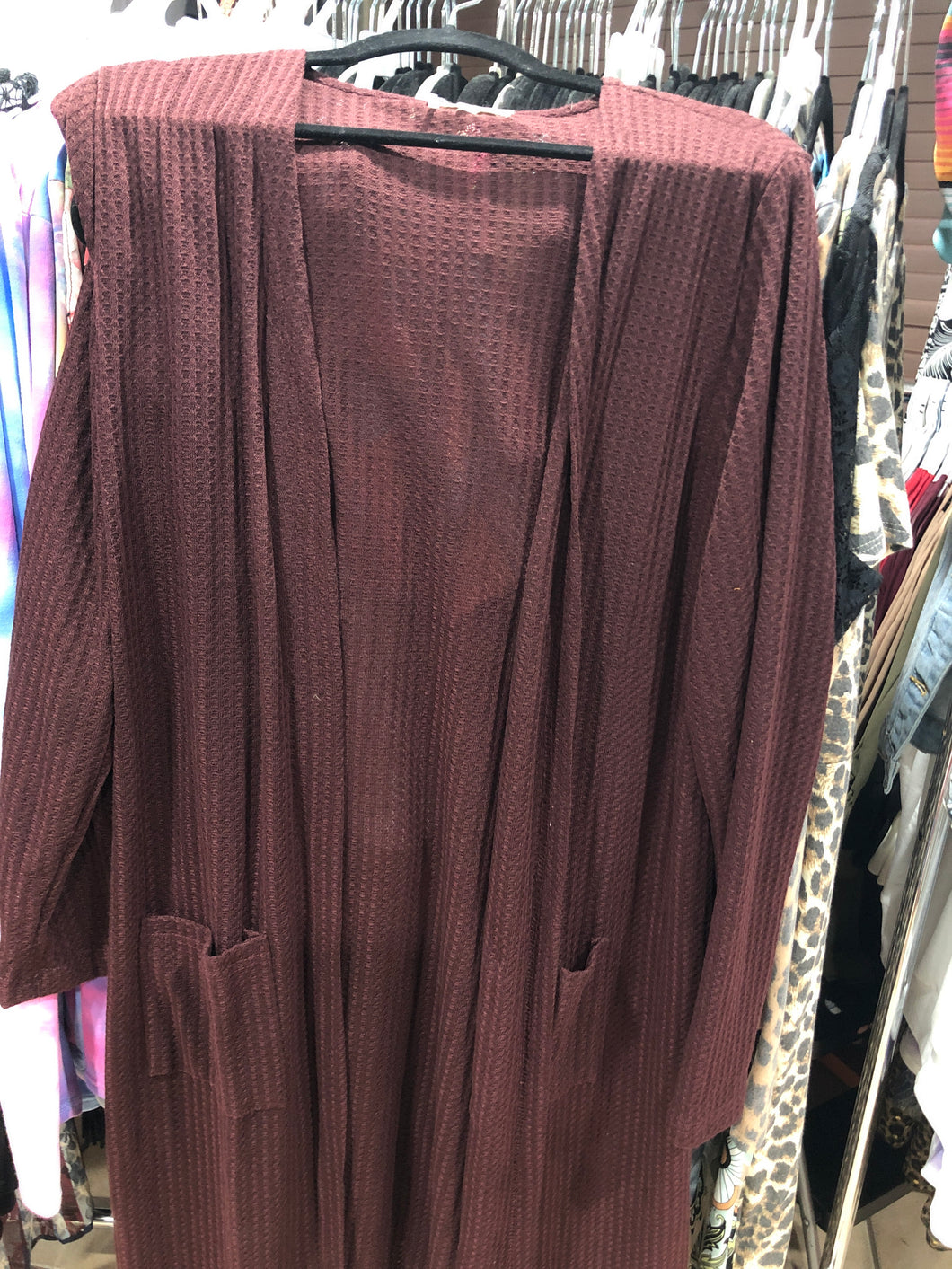 L/xl burgundy sweater