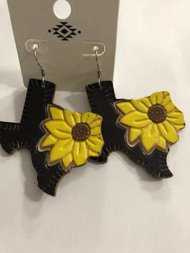 Oh sunflower earrings
