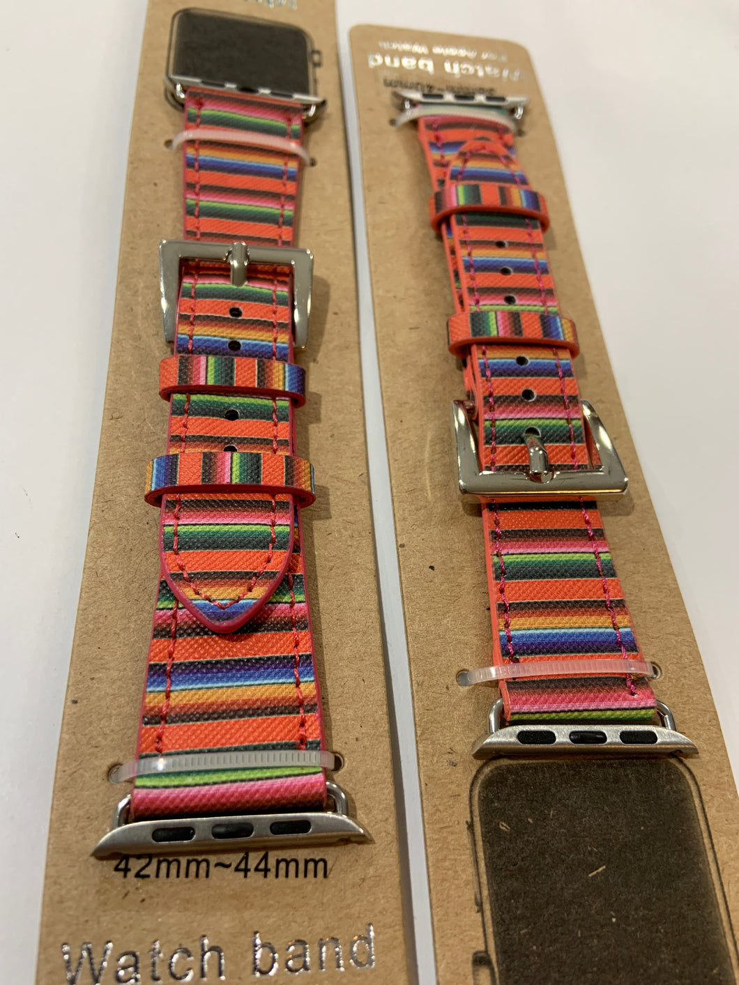 Orange Sarape Apple Watch band
