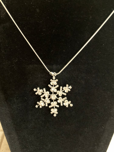 Snowflake necklace