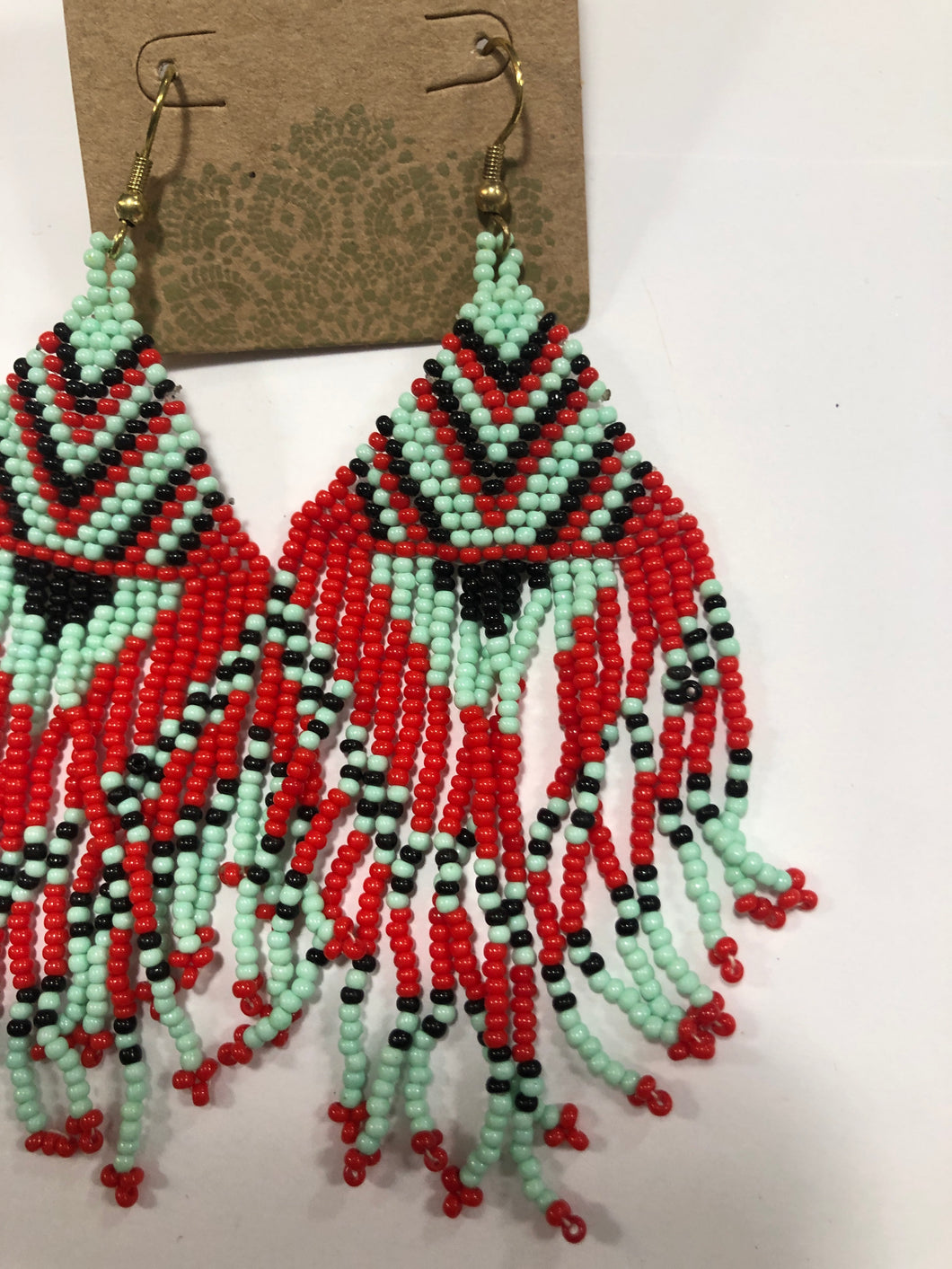 Beaded earrings