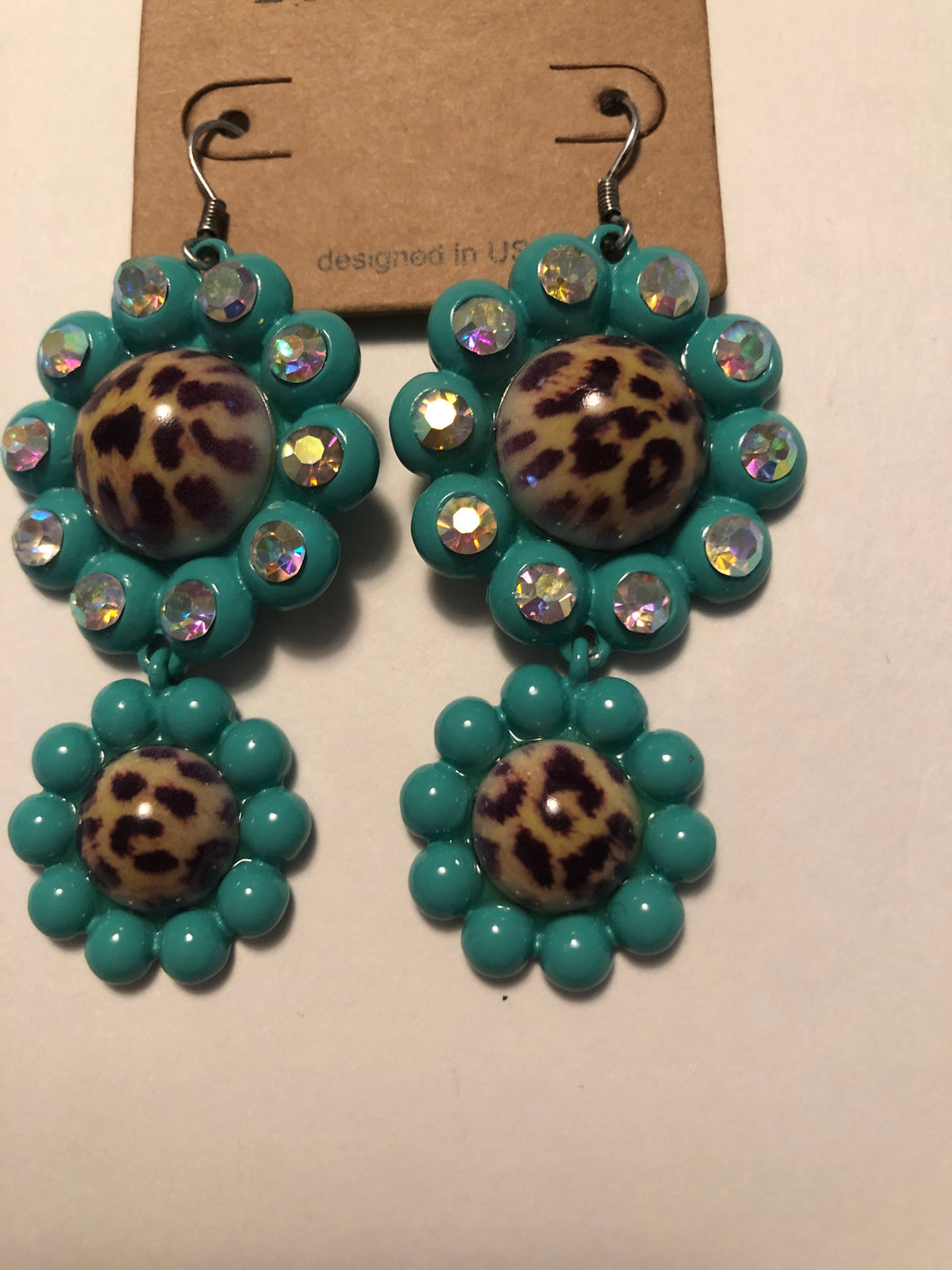 Earrings turquoise