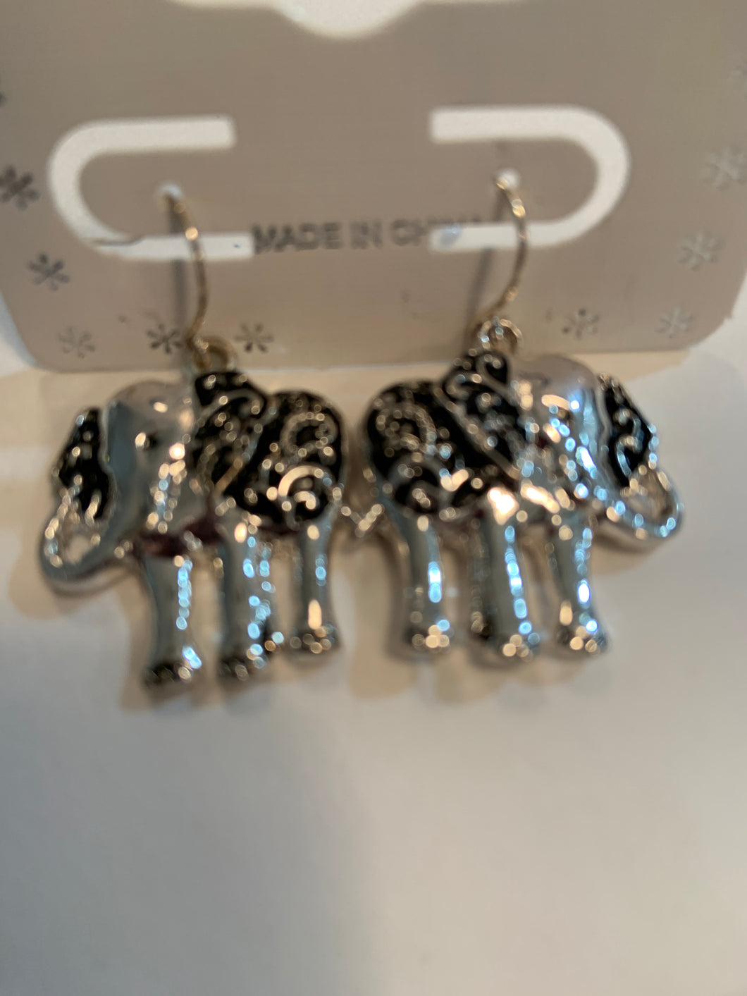 Elephant earrings
