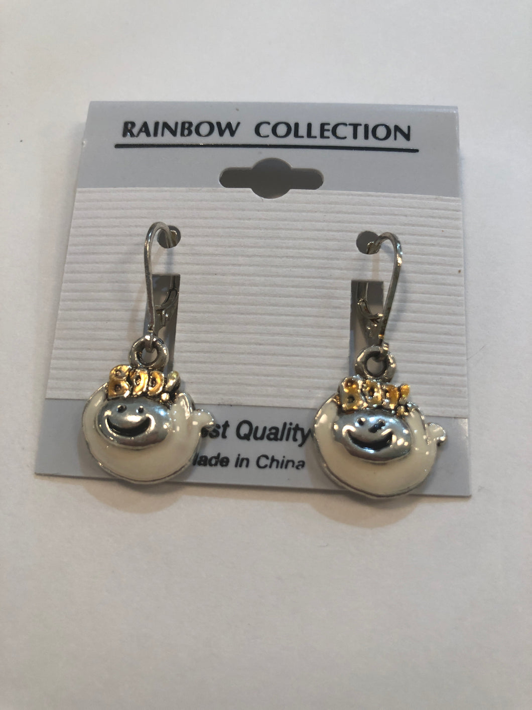 Earrings ghost “boo”