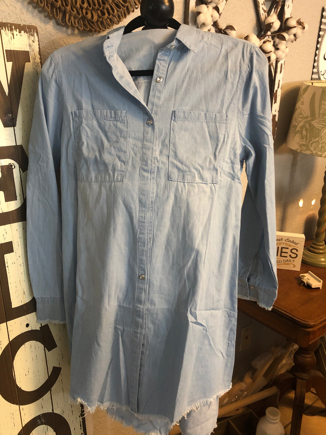 Button down top or dress