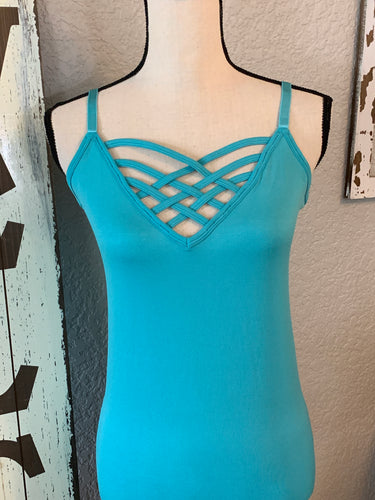 Turquoise tanklette