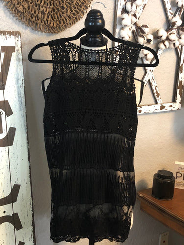 Lace tank
