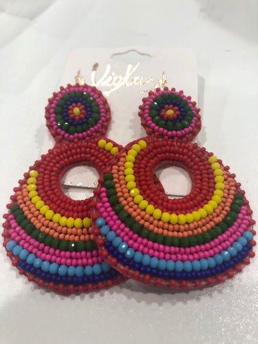 Earrings rainbow 222