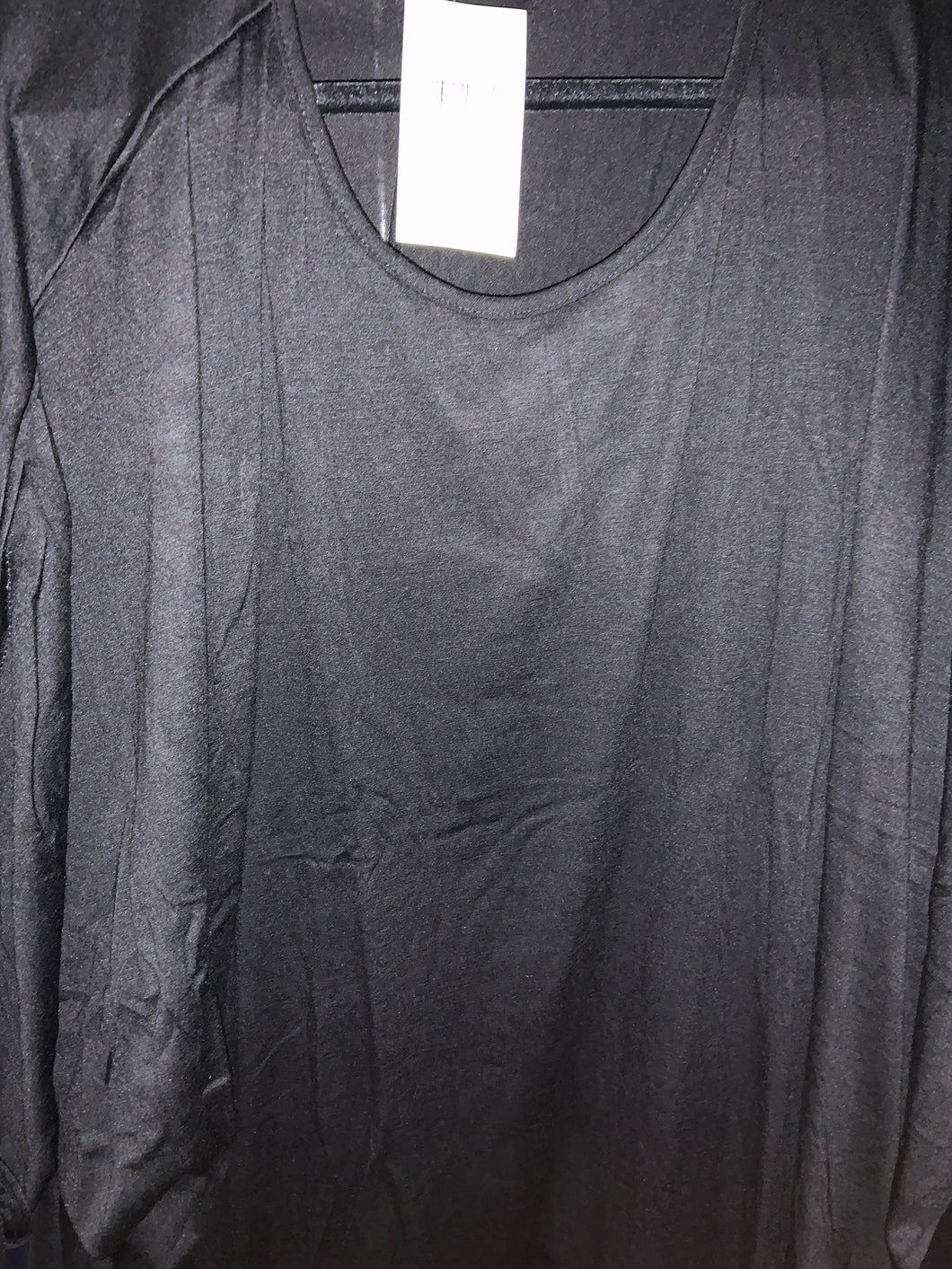 Southern dolman  sleeve black top