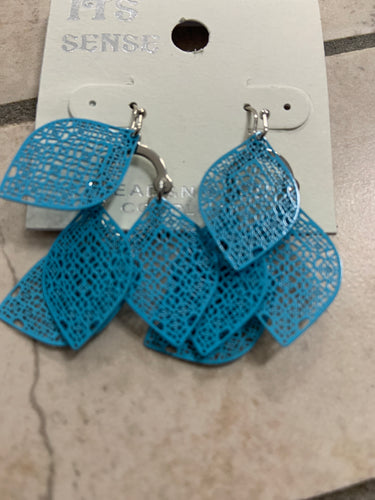 Sky blue earrings