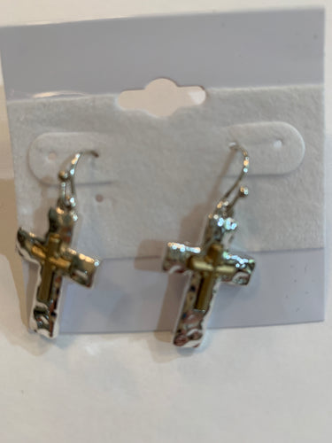 Earrings cross
