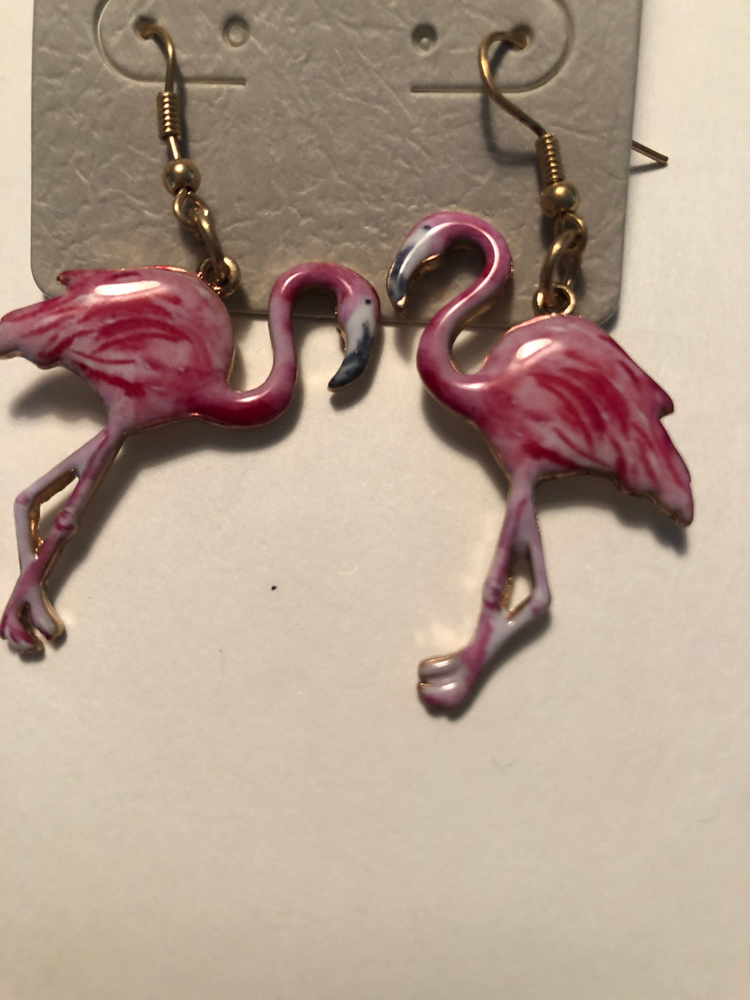 Earrings flamingo