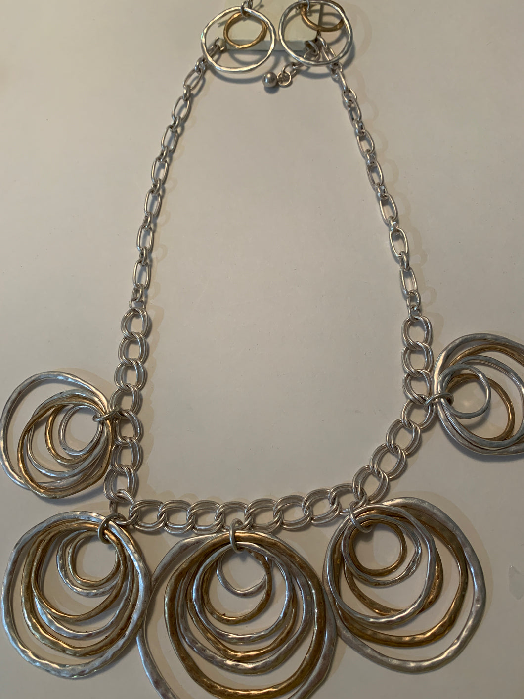 Necklace set multi metals