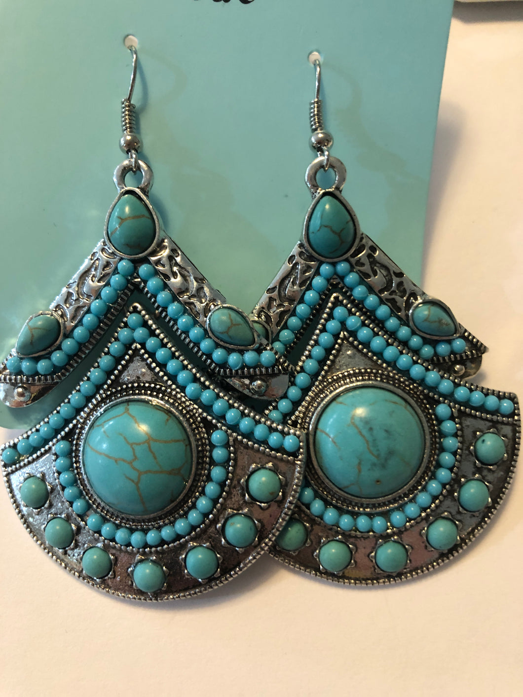 Turquoise earrings