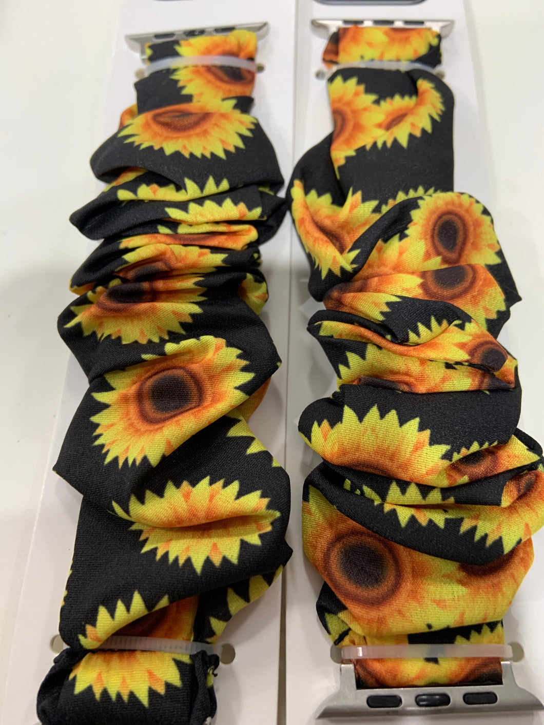 Sunflower Scrunchie Apple Watch band