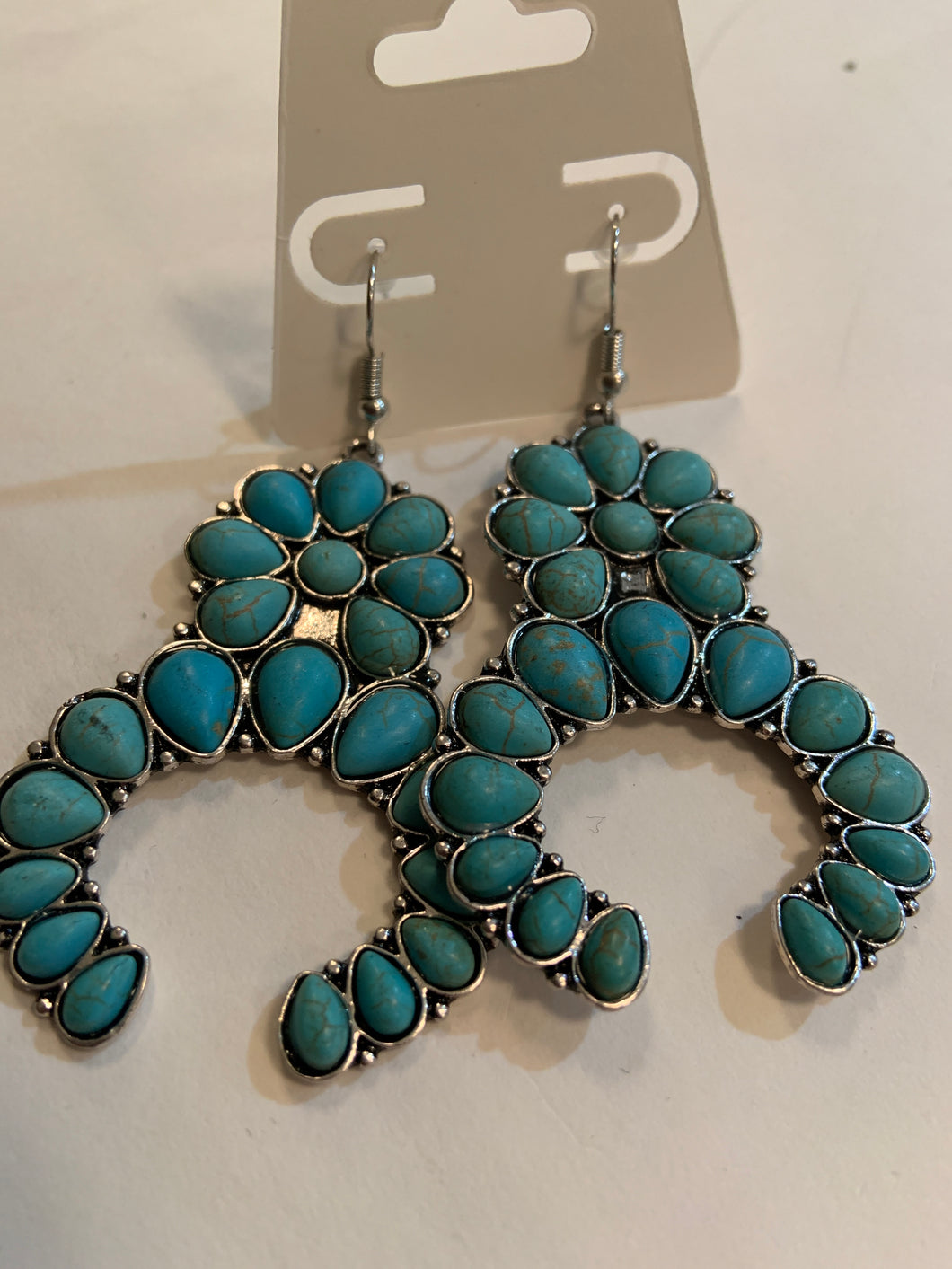 Turquoise earrings 112
