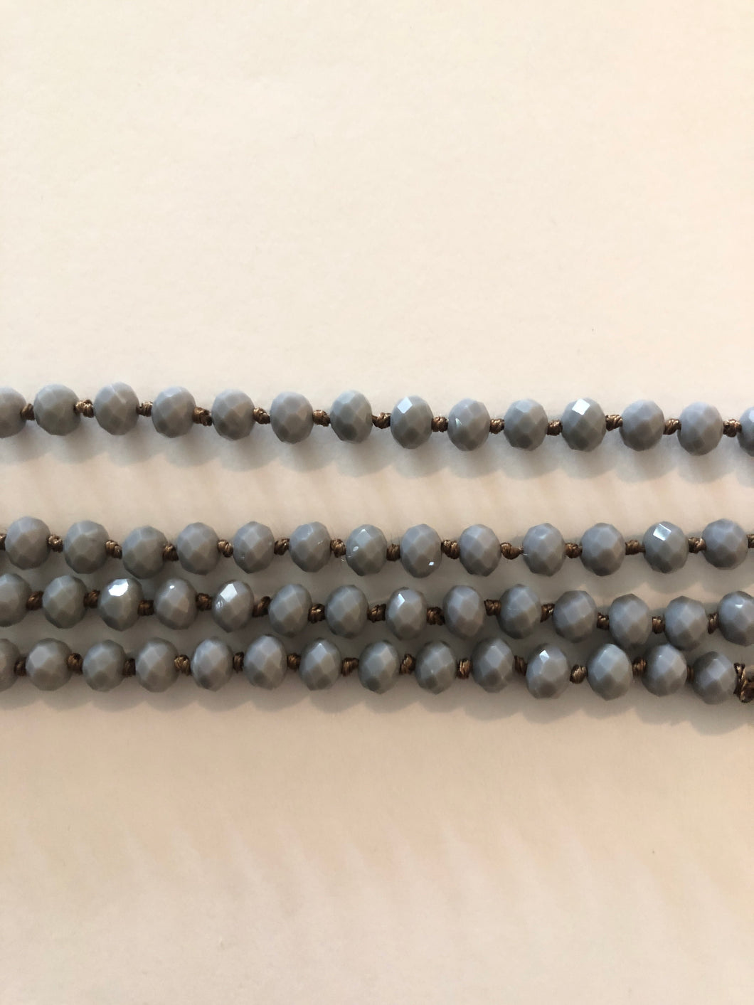 Beads dove gray