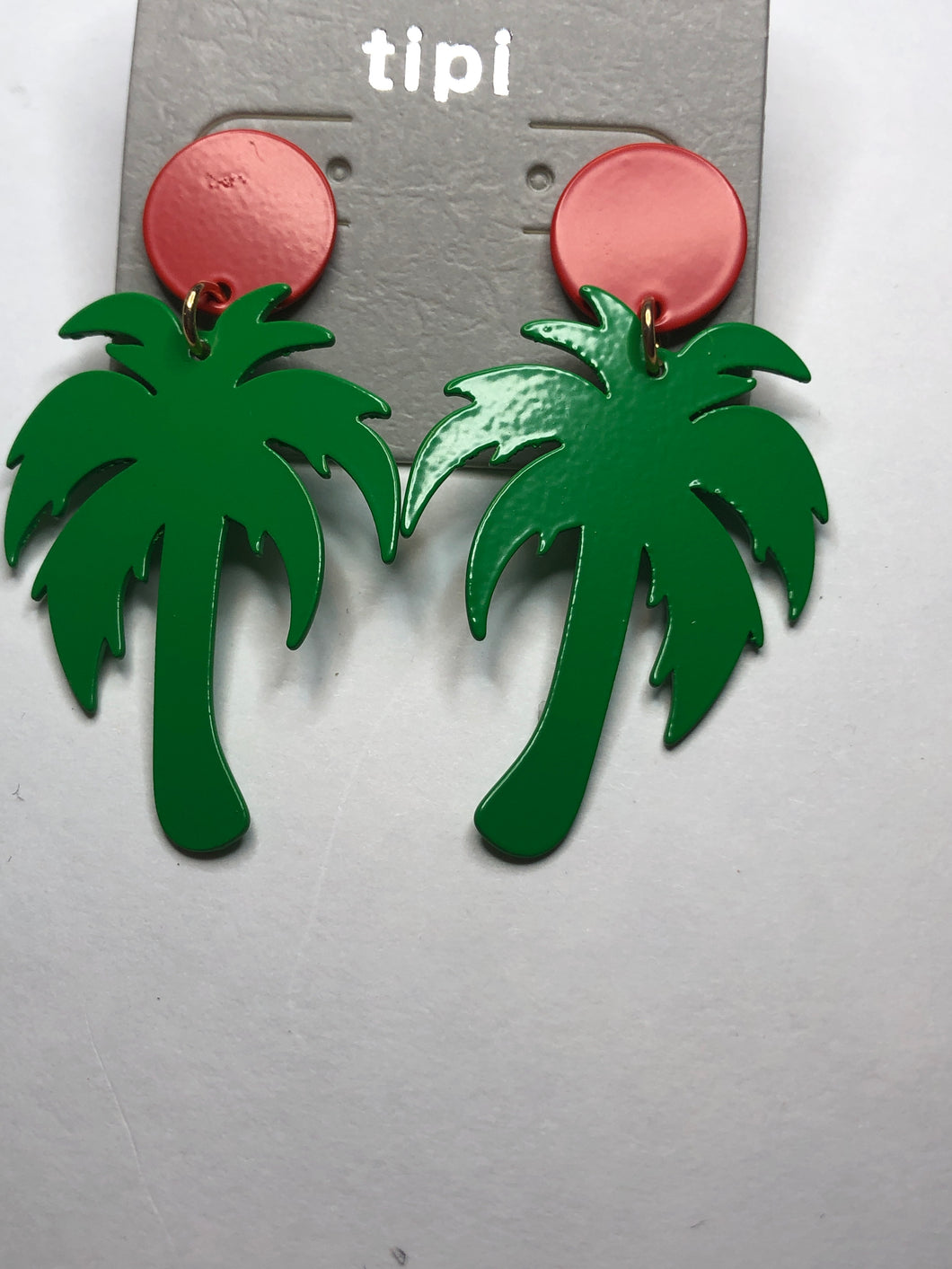 Palm tree earrings