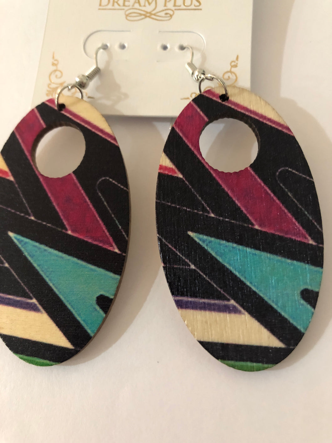 Earrings oval111