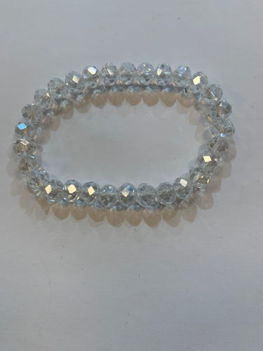 Clear beads bracelet