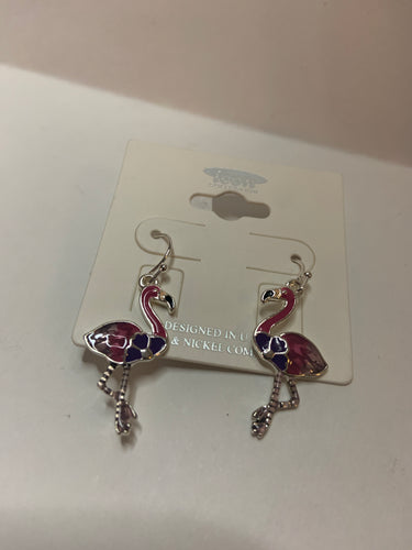 Flamingo small earrings