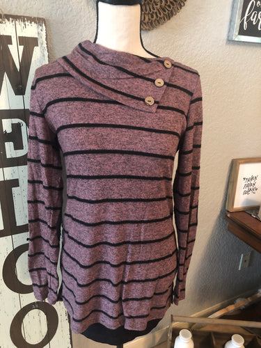Top striped sweater
