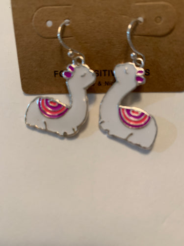Earrings Llamas