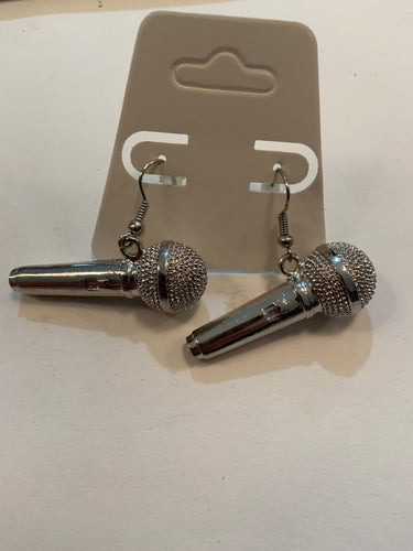 Microphone earrings