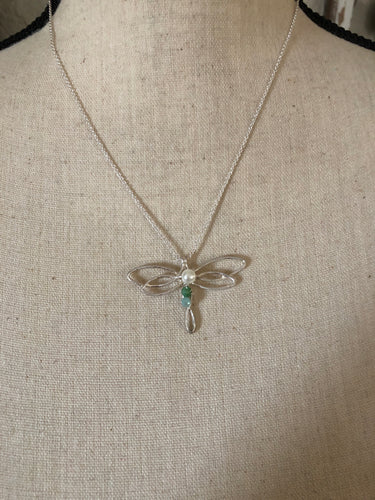 Dragon fly necklace set