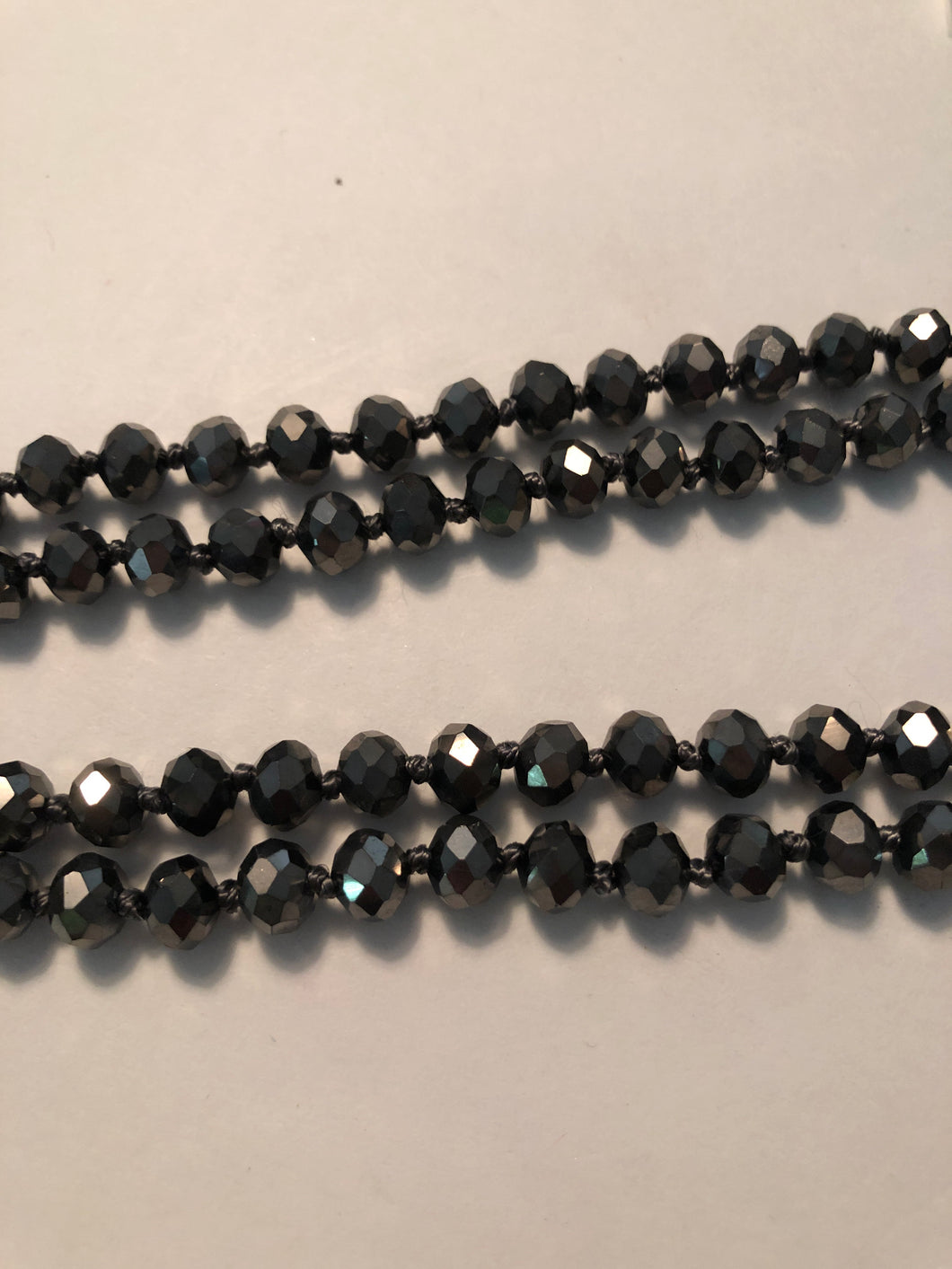 Beads deep charcoal