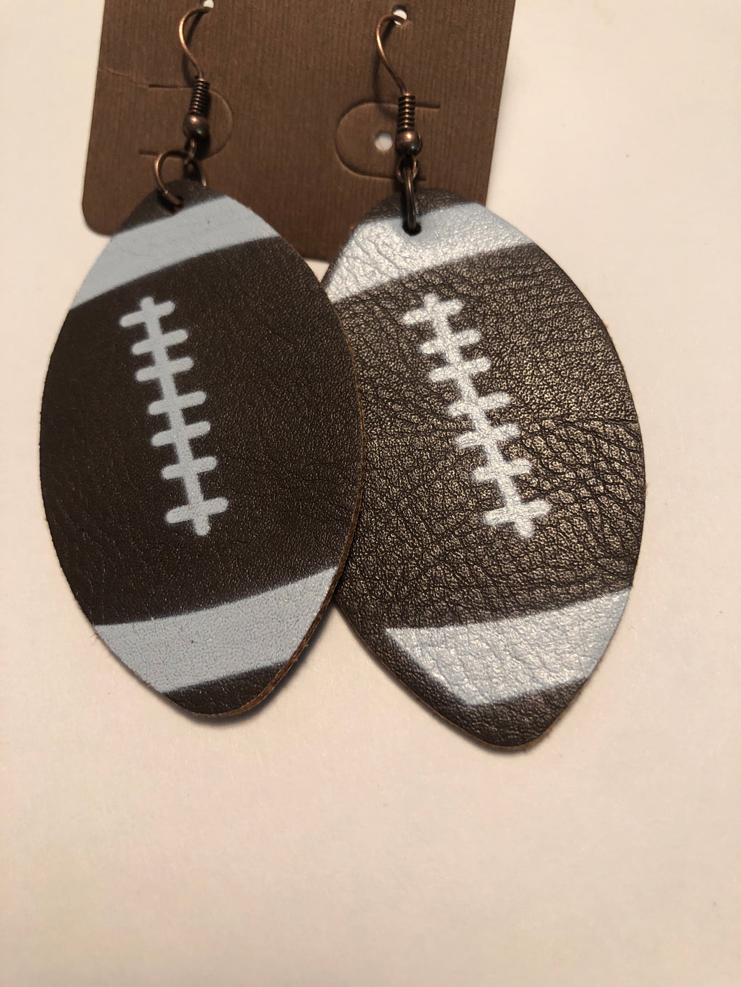 Earrings football 104