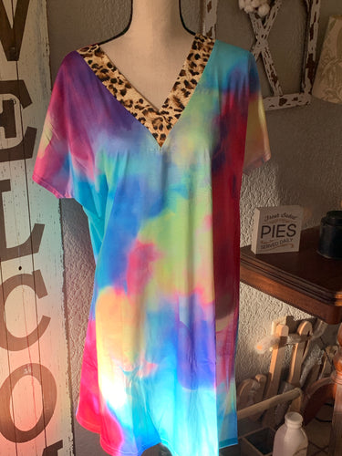 Tie dye dress