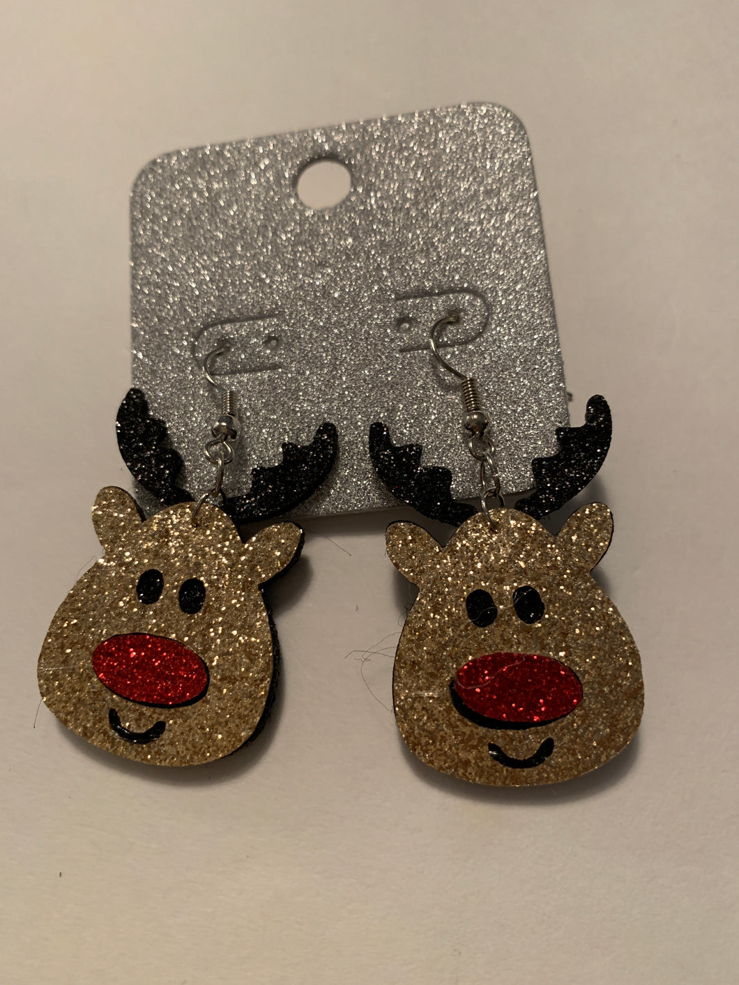 Earrings holiday reindeer