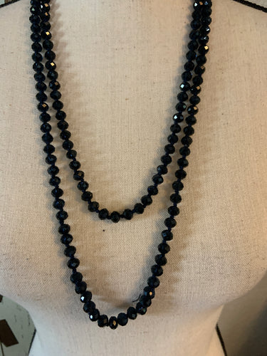 True navy beads