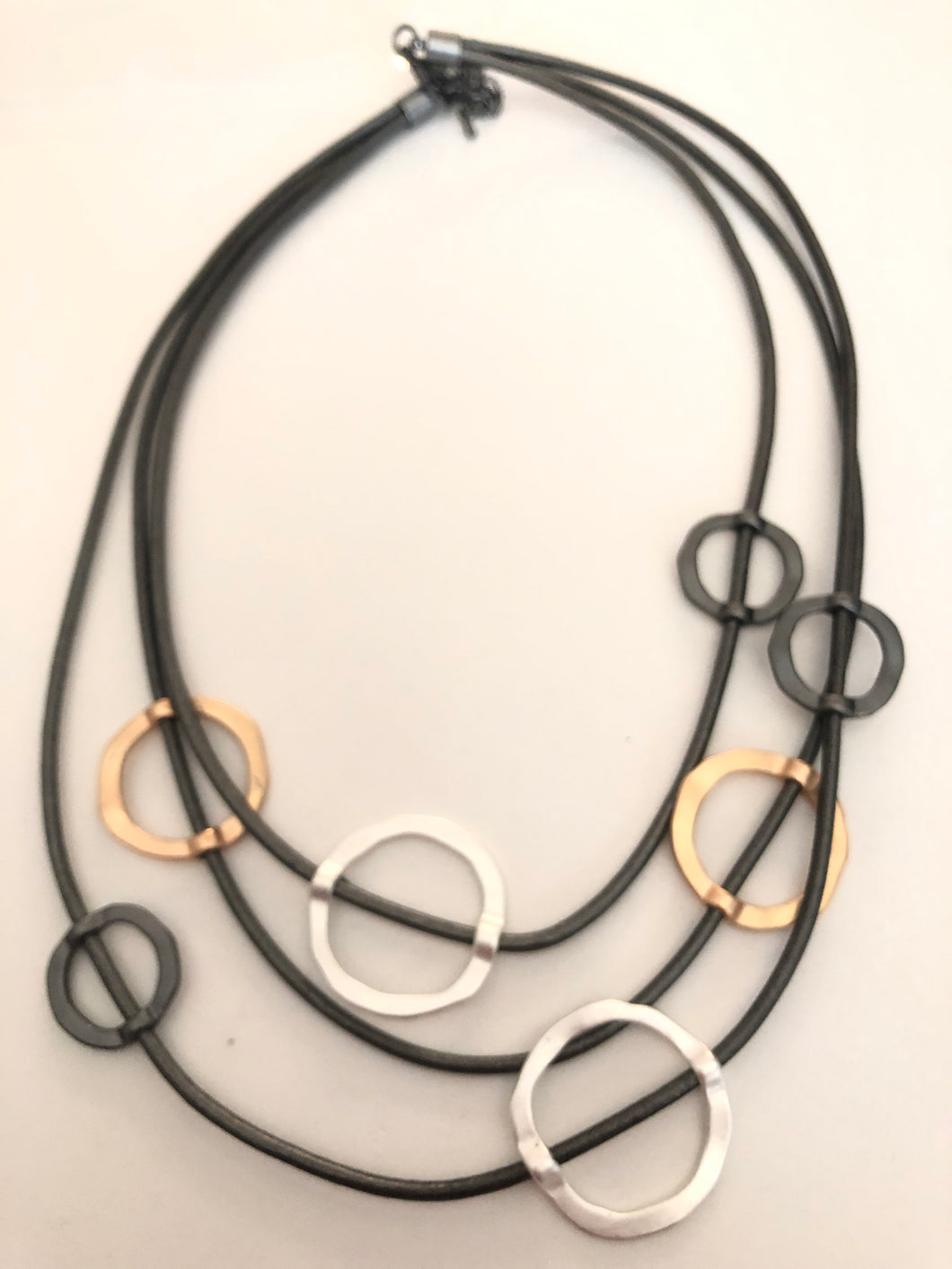 Necklace multi metal