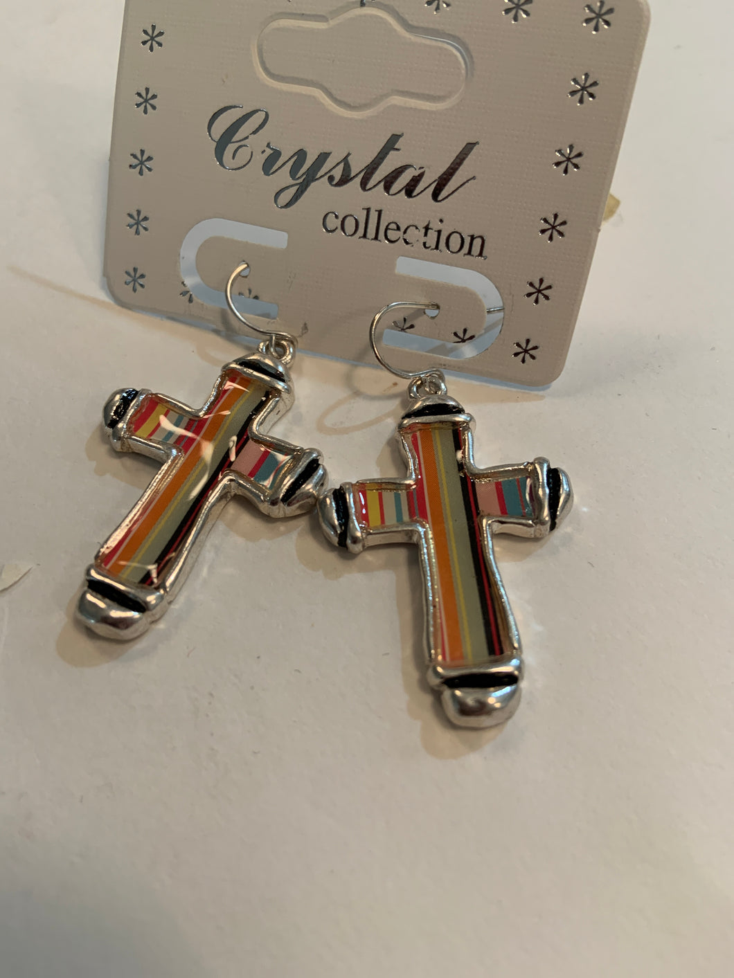 Sarape cross Earrings